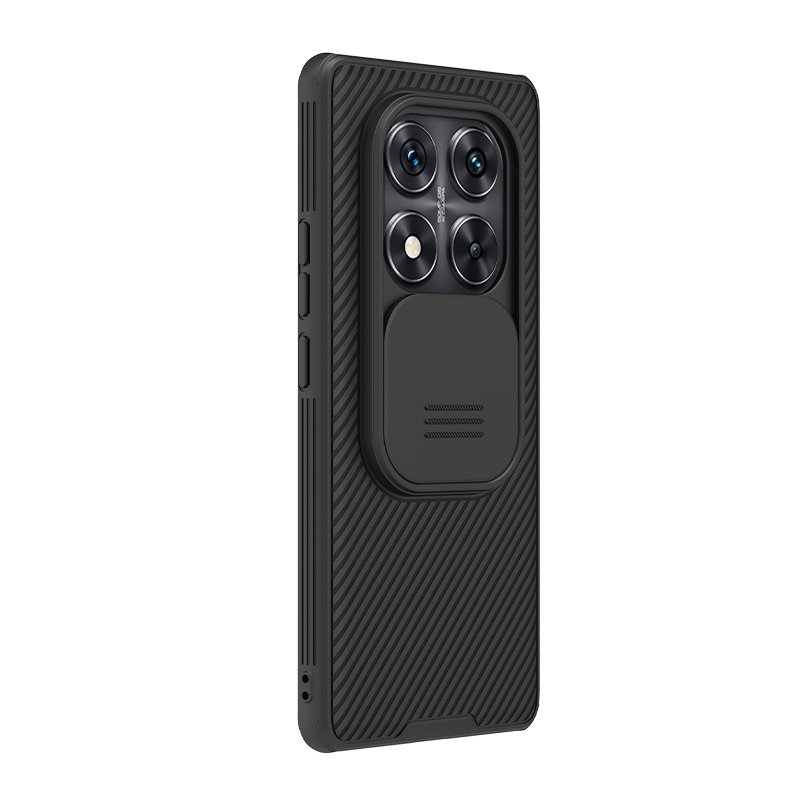 79520241220163753.jpg NILLKIN CamShield Pro Case for Xiaomi Redmi Note 14 Pro 5G/Poco X7 Black - Image 1