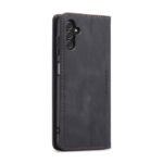 CaseMe-013 TPU Business Style Vintage Matte Horizontal Flap Leather Case for Samsung Galaxy A13 A135/A13 5G A136 Black - Image 2