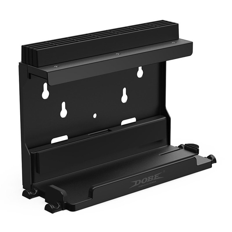 81620250517141441.jpg DOBE TNS-3118 Switch Wall Mount Bracket with Game Card Storage Box for Nintendo Switch/Switch OLED Console & Grip Black - Image 1
