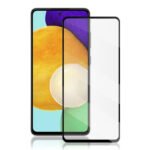 Silk Screen Full Screen Tempered Glass Screen Protector for Samsung Galaxy A54 5G A546 Black