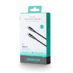 JOYROOM SA31-CC5 240W 1.2M Type-C to Type-C Pioneer Series Fast Charging Data Cable Black CE/ROHS Certified - Image 2