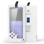 DUX DUCIS Bril Series Leather PU+PC Case for Samsung Galaxy Z Flip6 F741/Z Flip7 FE F761 Purple - Image 2