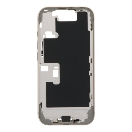 Middle Frame Assembly with Side Buttons + SIM Card Tray + Customize Button for iPhone 16 Pro European Version Natural Titanium Ori R