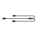 DOBE TP5-2519 0.8M Type-C Port One Split Two Gamepad Charging Cable for Nintendo Switch/PS5/PS VR2