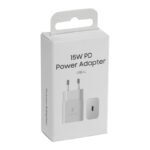 15W Type-C Port Charger with Package for Samsung White OEM EU Plug without Logo - Image 2