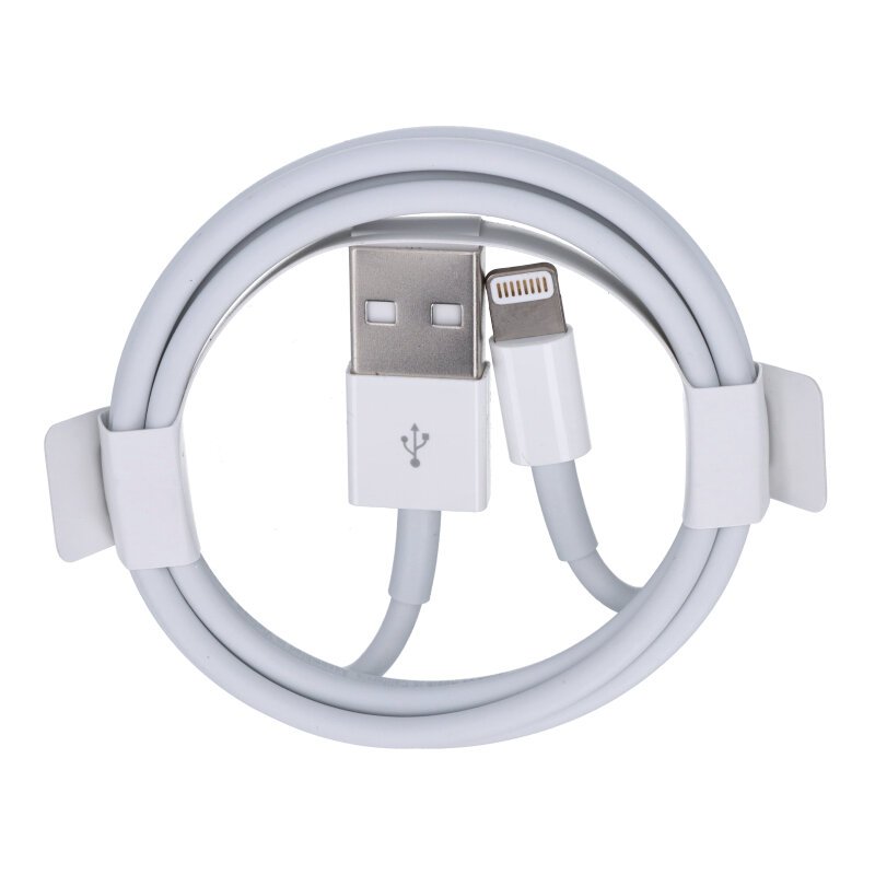 87520220507095802.jpg 8IC 1M Lightning to USB Cable with Package for iPhone 5-8 Plus/iPad 4/iPad Air/iPad Air 2 White OEM - Image 1
