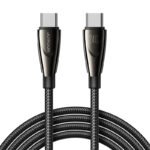 JOYROOM SA31-CC5 240W 1.2M Type-C to Type-C Pioneer Series Fast Charging Data Cable Black CE/ROHS Certified