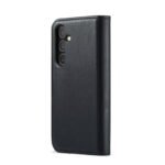DG.MING Two-Folding Cowhide Texture Case for Samsung Galaxy A15 5G/A15 Black - Image 2