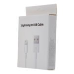 8IC 1M Lightning to USB Cable with Package for iPhone 5-8 Plus/iPad 4/iPad Air/iPad Air 2 White OEM - Image 2