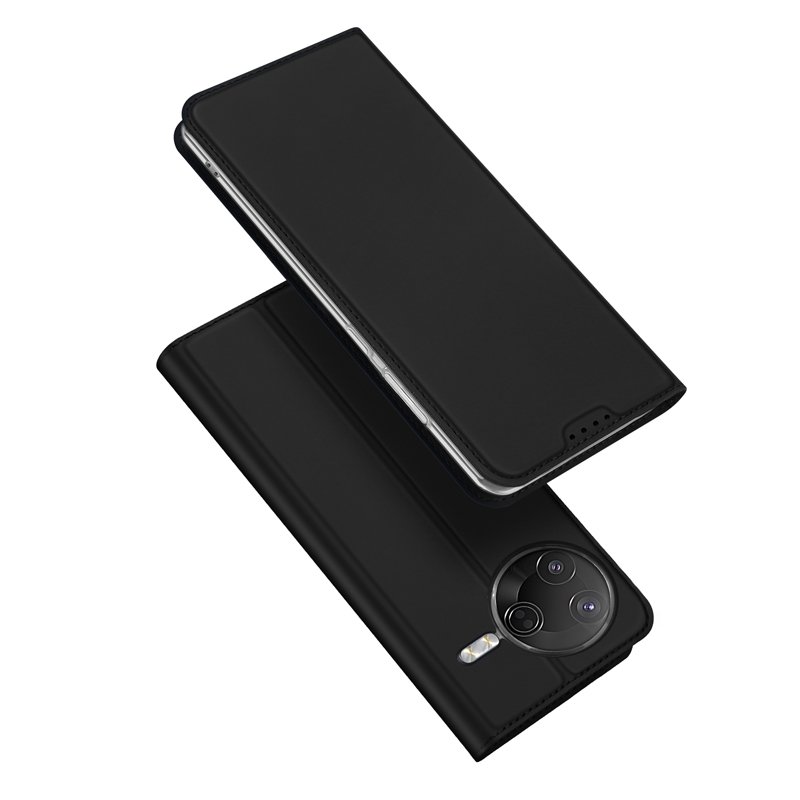 90120250416114115.jpg DUX DUCIS Skin Pro Series Magnetic Horizontal Flip Leather TPU + PU Case for Xiaomi Poco F7 Pro Black - Image 1