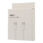 A2795 1M 60W Type-C to Type-C Braided Fast Charging Data Cable with Package for iPhone 15/16/17 Series White OEM - Image 2