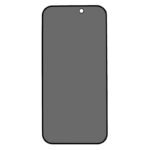 Privacy Anti-Glare Full Screen Tempered Glass Screen Protector for iPhone 15 Black