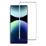 Around Glue Full Screen Tempered Glass Screen Protector for Xiaomi Redmi Note 14 Pro 4G Black
