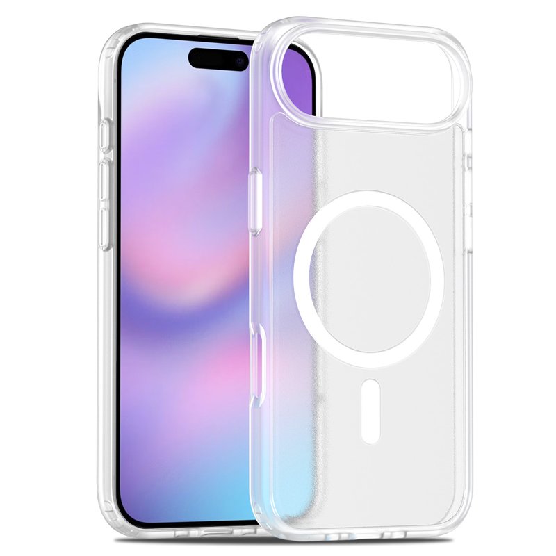 95120250611173643.jpg Magsafe Anti-drop Matte Translucent Case for iPhone 17 Air Transparent - Image 1