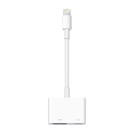 Lightning to HDMI+Lightning Digital AV Adapter with Package HQ