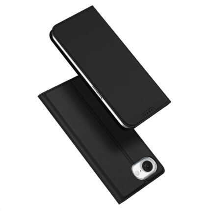 DUX DUCIS Skin Pro Series Magnetic Horizontal Flip Leather TPU + PU Case for iPhone 16e Black
