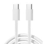 JOYROOM S-A45 60W 1M Type-C to Type-C Ben Series Braided Fast Charging Data Cable White CE/ROHS Certified