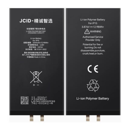 JC 3600mAh Battery Cell + Battery Adhesive for iPhone 15 Standard Capacity Version HQ
