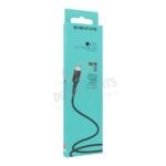 BOROFONE 1M 3A BX16 USB Charging Cable for Type-C Black - Image 2