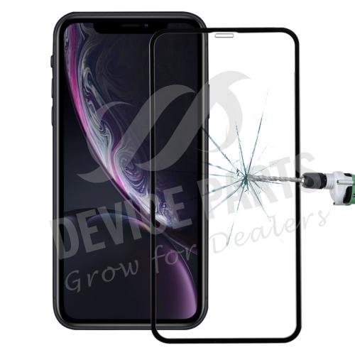 as052341a_2104018129_1.jpg 6D Cold Carving Full Screen Tempered Glass Screen Protector for iPhone XR/11 Black - Image 1