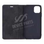 CaseMe-013 PU + PC Business Style Vintage Matte Horizontal Flap Leather Case for iPhone 11 Black - Image 2