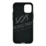 Litchi Texture TPU Case for iPhone 12 5.4 Black - Image 2
