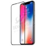 Silk Screen Full Screen Tempered Glass Screen Protector for iPhone 12/12 Pro Black