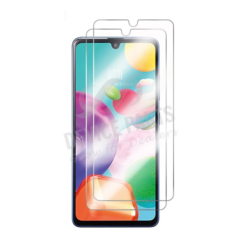 as061622a_2104011382_1.jpg Tempered Glass Screen Protector for Samsung Galaxy A41 Transparent - Image 1