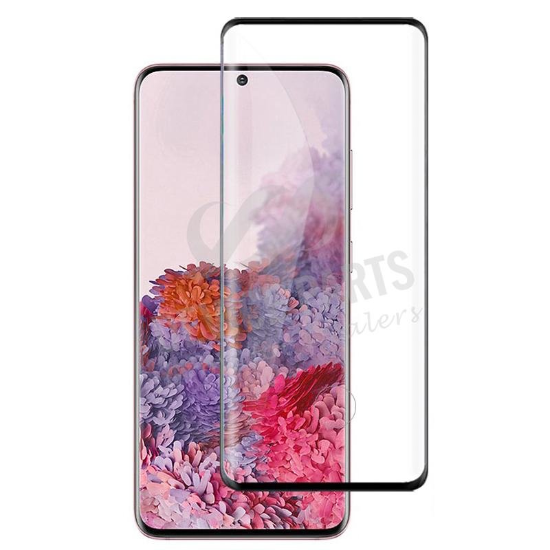 as061731a_2104017906_1.jpg Around Glue Full Screen Tempered Glass Screen Protector for Samsung Galaxy Note20 Ultra/Note20 Ultra 5G Black - Image 1