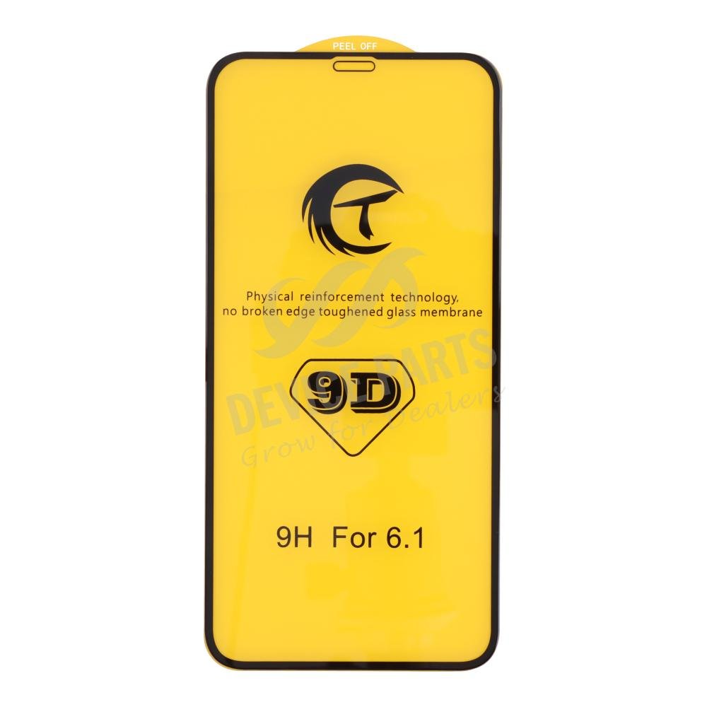 as063288a_2104017372_1.jpg 9D Full Screen Tempered Glass Screen Protector for iPhone XR/11 Black - Image 1