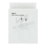 18W Type-C PD Charger for iPhone 8-11 Pro Max White EU Plug - Image 2