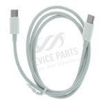 0.8M 65W Type-C to Type-C Charging Data Cable with Package White HQ