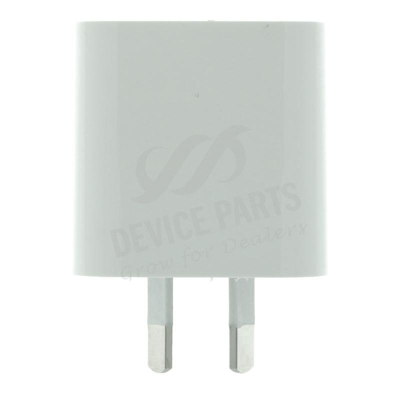 as065143a_2104275300_1.jpg 20W Type-C PD Charger for iPhone 11 Series/12 Series/13 Series/14 Series/15 Series White without Logo AU Plug - Image 1