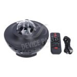 LS-496 USB LED Night Light Star Projector with Bluetooth Music Player Black
