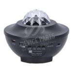 LS-496 USB LED Night Light Star Projector with Bluetooth Music Player Black - Image 2