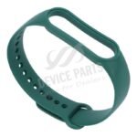 Silicone Strap Band for Xiaomi Mi Smart Band 5/6/7 Dark Green