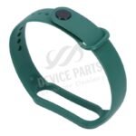 Silicone Strap Band for Xiaomi Mi Smart Band 5/6/7 Dark Green - Image 2