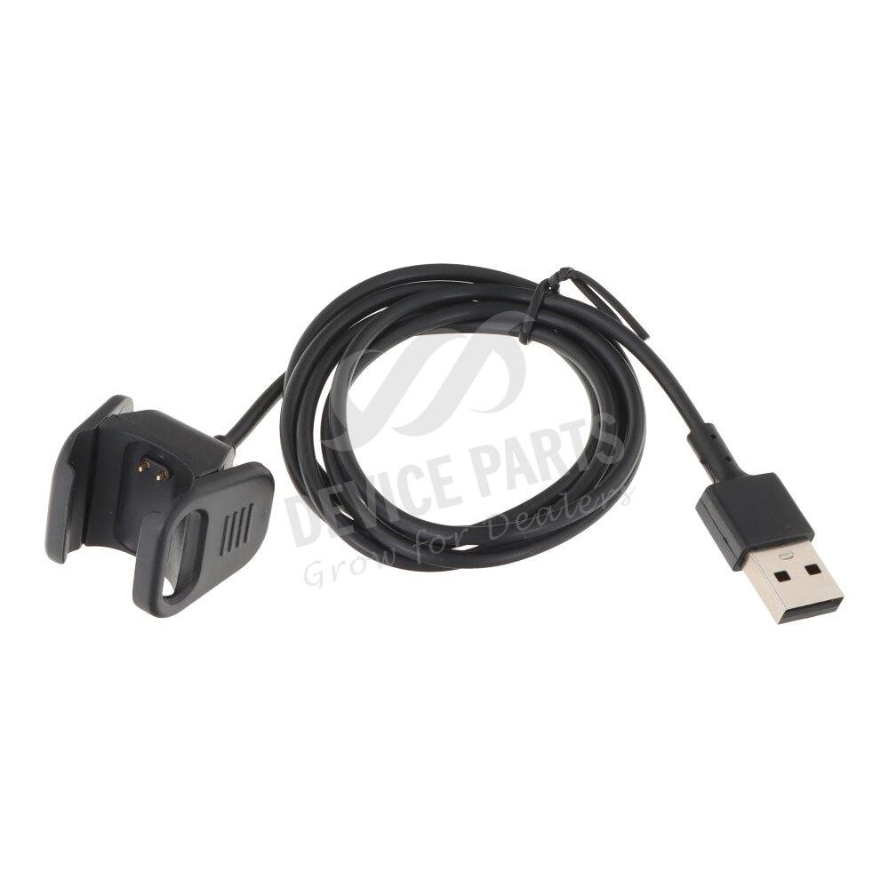 as070478_2407052588_1.jpg 1M USB Charging Data Cradle Charger for Fitbit Charge 4 Black HQ - Image 1