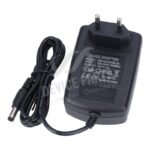 12V 3A 5.5*2.5mm Charger EU Plug with 1M DC Cable Black