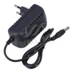 5V 3A 5.5*2.5mm Charger EU Plug with 1M DC Cable Black - Image 2