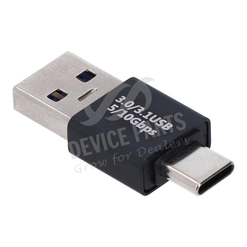 as072429_2106011077_1.jpg 5Gbps USB 3.0(Male) to Type-C(Female) Data Transmission Extender Adapter for Mobile/Laptop - Image 1