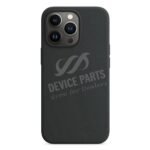 Full Pure Color Liquid Silicone Case Without Logo for iPhone 13 Pro Max Black