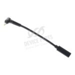 15cm Type-C(Female) to 2.5*0.7mm(Male) Adapter Cable for Laptop Charger