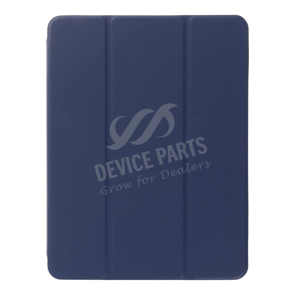 as112022_2211088563_1.jpg Solid Color Horizontal Deformation Flip Leather Case With Pen Slot for iPad 9.7 (2017/2018) iPad Air 1/2 Dark Blue - Image 1