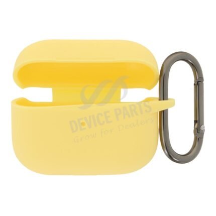 Anti-drop Silicone Thickened Earphone Case for AirPods Pro 2nd Yellow