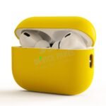 Ultra-thin Liquid Silicone Case for AirPods Pro 2nd Yellow