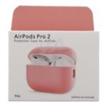 Ultra-thin Liquid Silicone Case for AirPods Pro 2nd Pink - Image 2