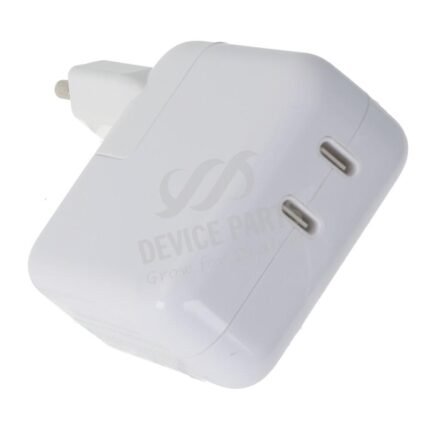 35W Dual Type-C Charger for IPad/iPhone HQ White EU Plug