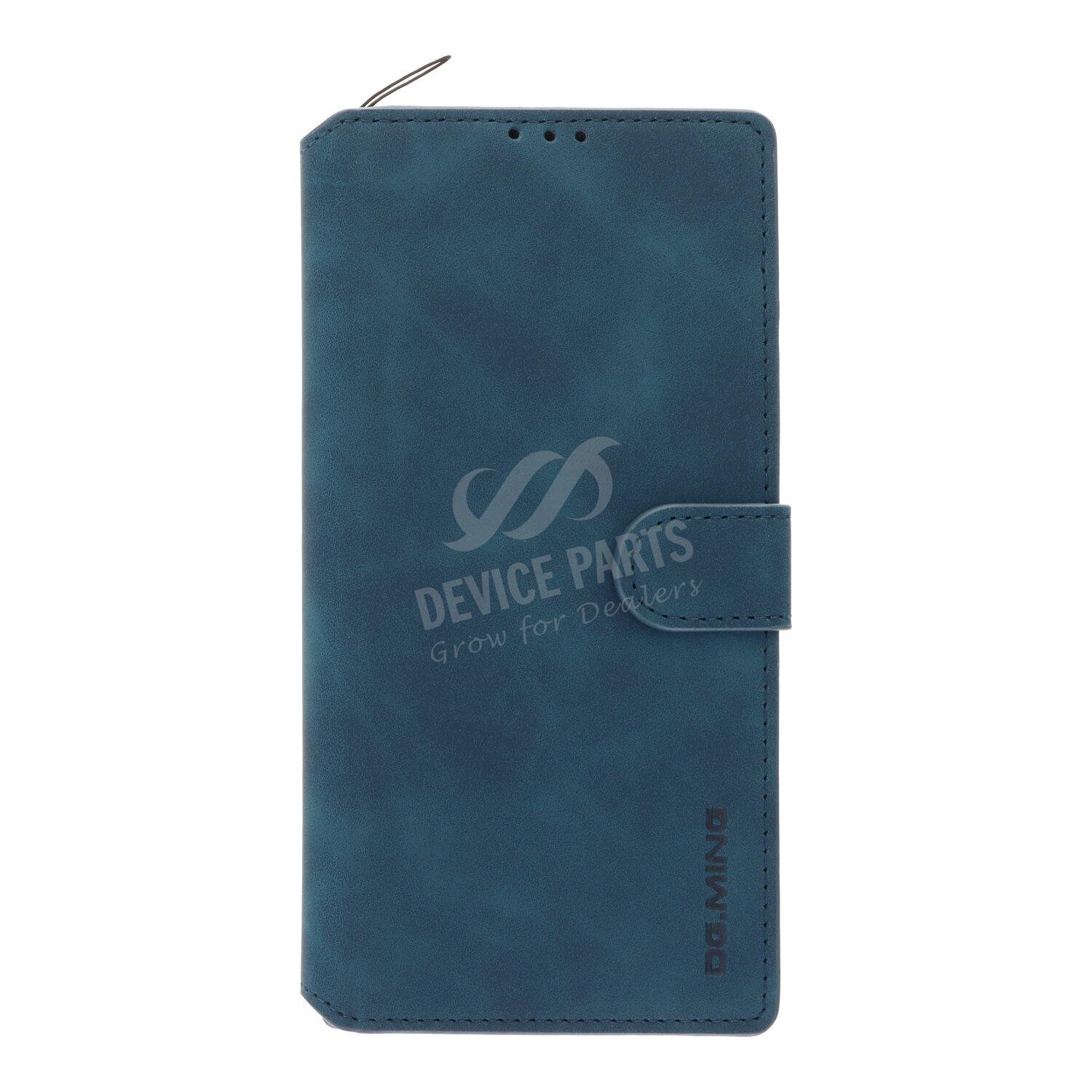 as125563c_2506203851_1.jpg DG.MING Retro Oil Side Horizontal Flip Case for Samsung Galaxy S23 Ultra Blue - Image 1