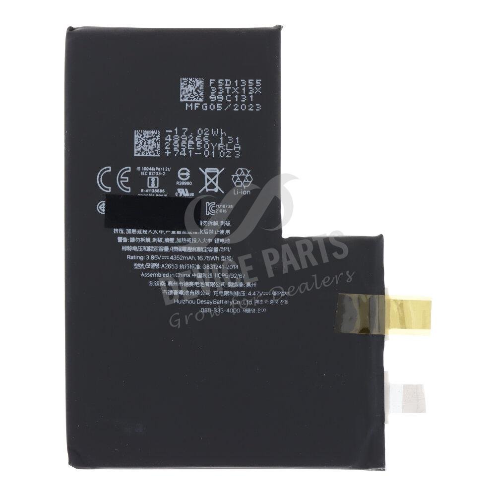 as127723_2308217267_1.jpg 4352mAh Battery Cell + Battery Adhesive for iPhone 13 Pro Max 6.7" OEM - Image 1